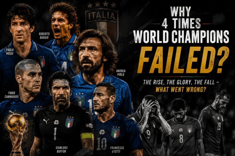 Italy's Decline: From World Champions to World Cup Absentees