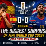 The Spain vs Cabo Verde : Spain Shocked!