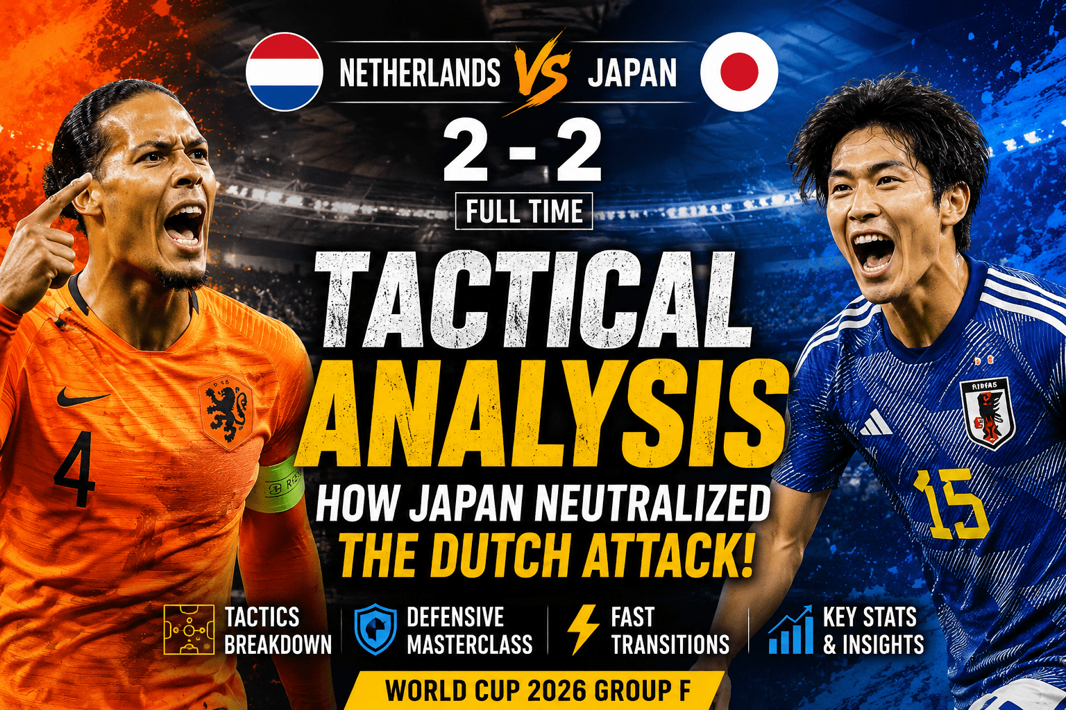 Netherlands vs Japan World Cup 2026