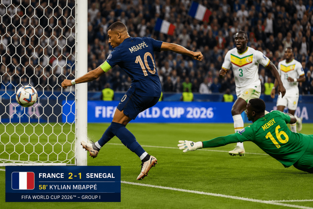 France vs Senegal 2026