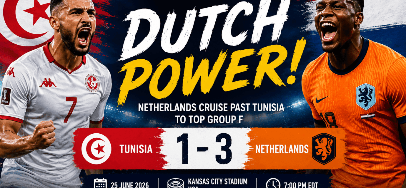 Tunisia vs Netherlands