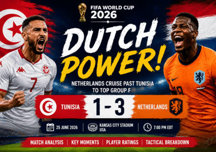 Tunisia vs Netherlands