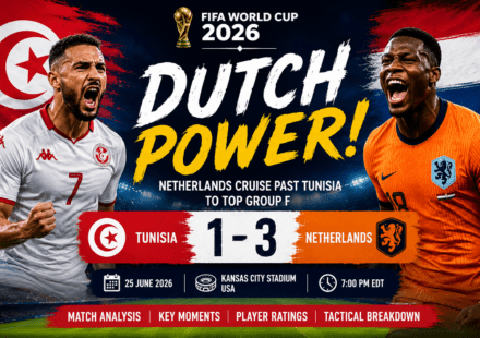 Tunisia vs Netherlands