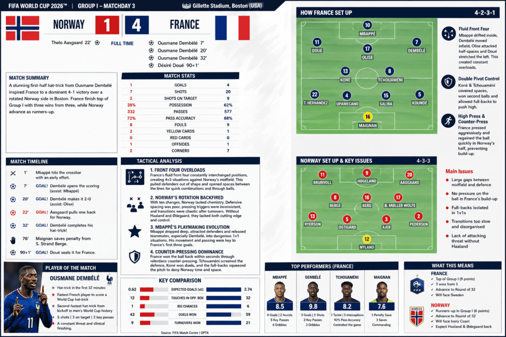 France vs Norway