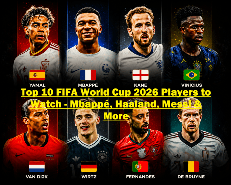 Top 10 Footballers to Watch at FIFA World Cup 2026