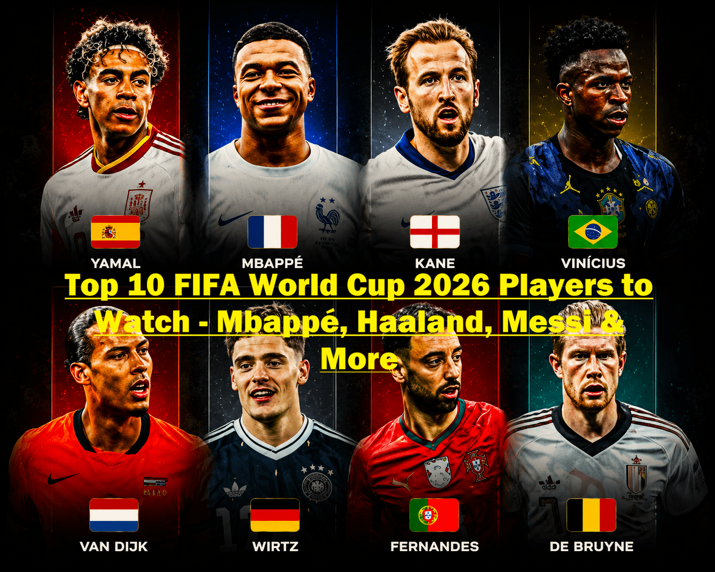 Top 10 Footballers to Watch at FIFA World Cup 2026