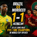 Atlas Lions Hold Five-Time Champions in World Cup Opener