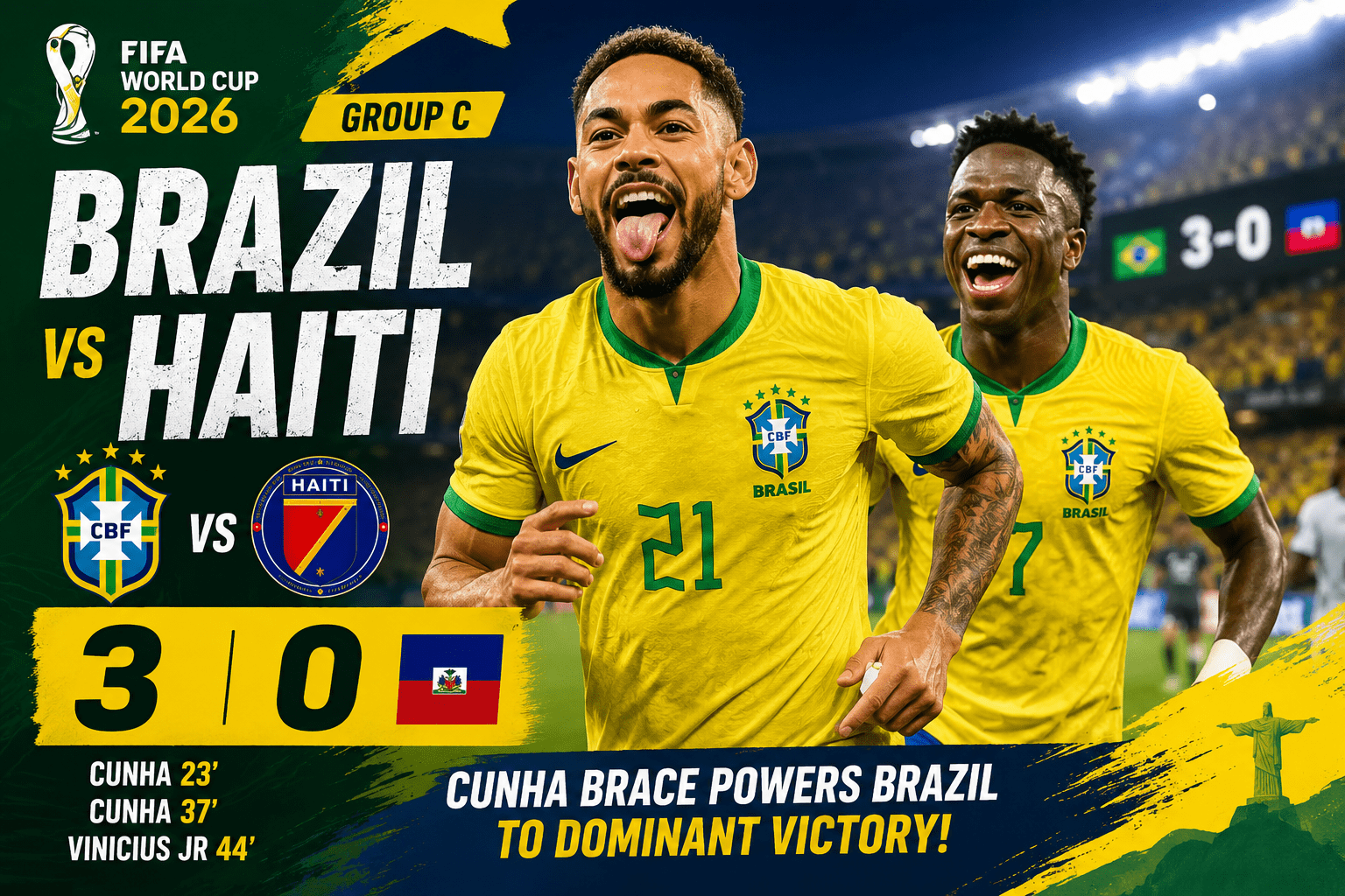 Brazil vs Haiti