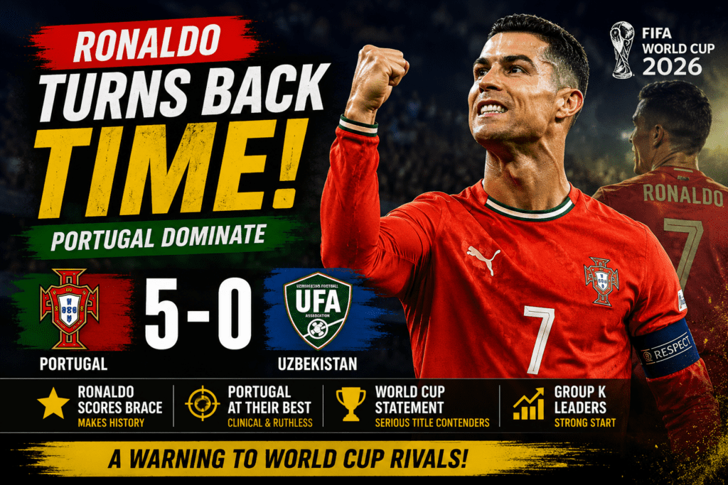 Portugal vs Uzbekistan