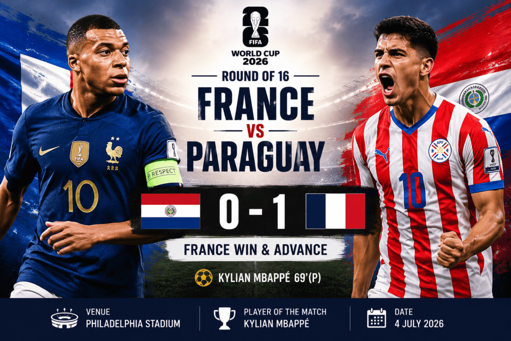 France vs Paraguay