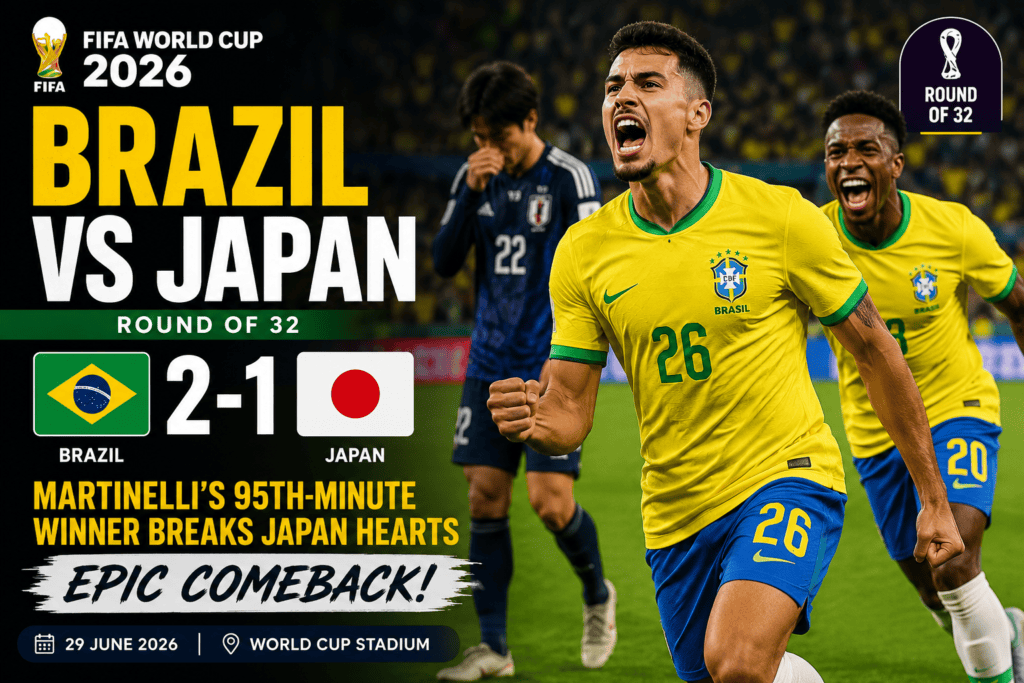Brazil vs Japan