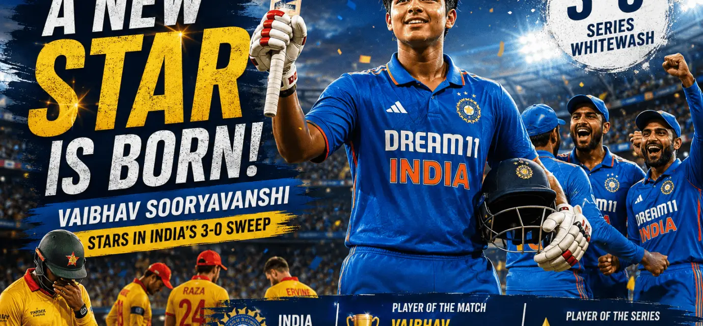 India vs Zimbabwe 3rd T20I
