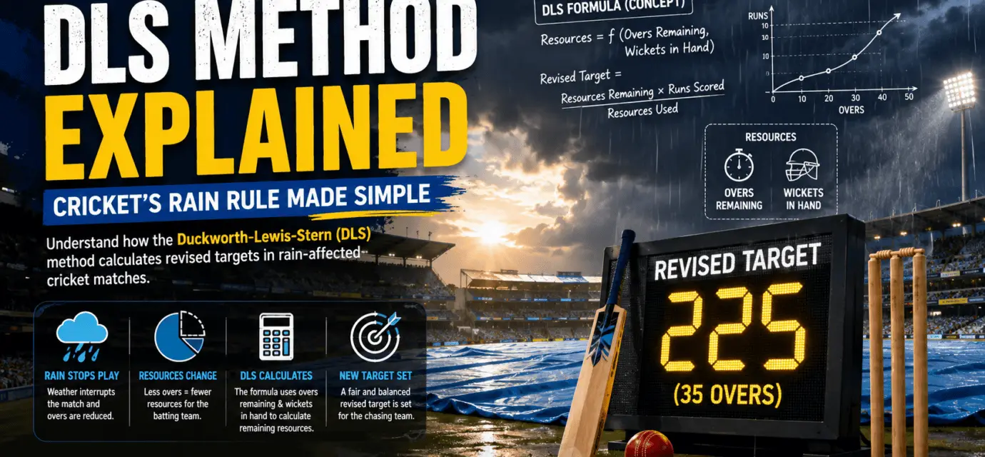 Duckworth-Lewis (DLS) Method Explained