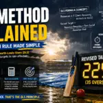 Duckworth-Lewis (DLS) Method Explained