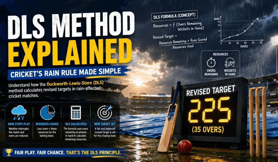 Duckworth-Lewis (DLS) Method Explained