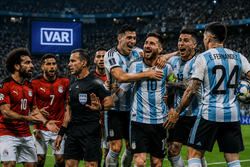 Argentina vs Egypt 