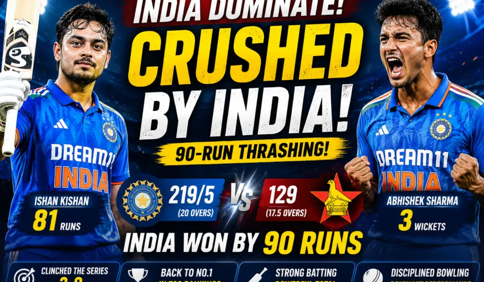 India vs Zimbabwe 2nd T20I