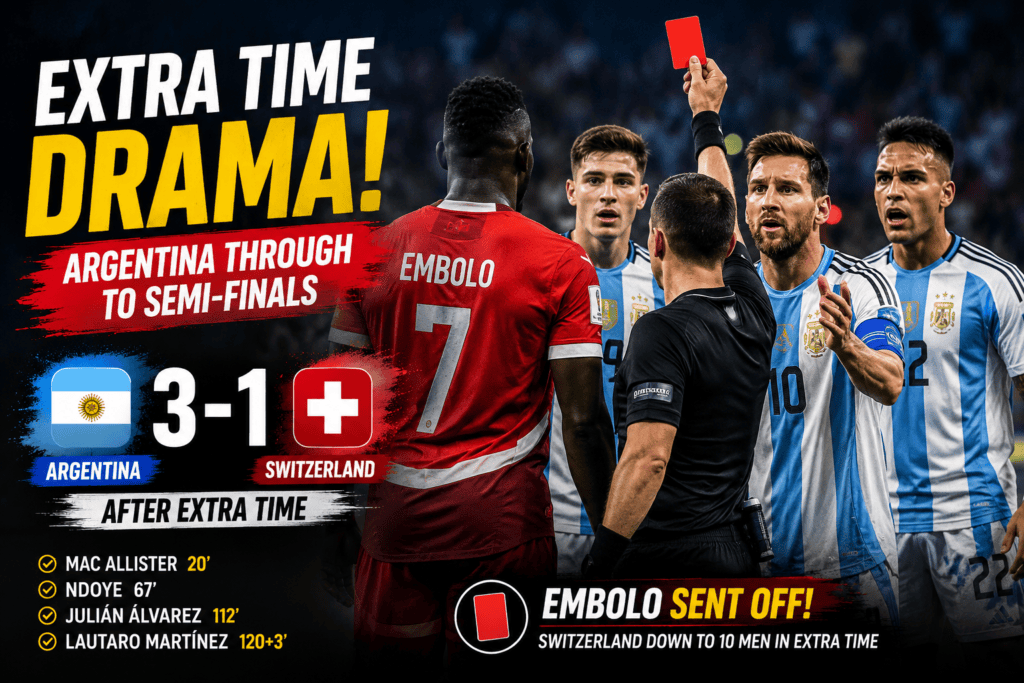 Argentina vs Switzerland