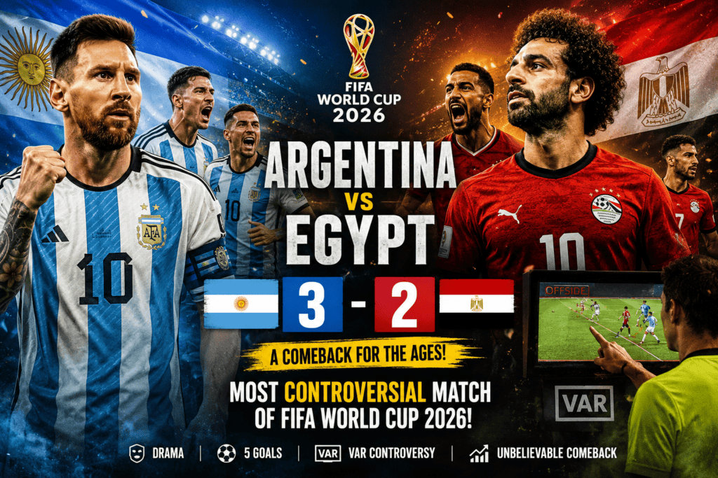 Argentina vs Egypt