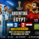 Argentina vs Egypt
