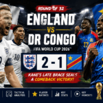 England vs DR Congo
