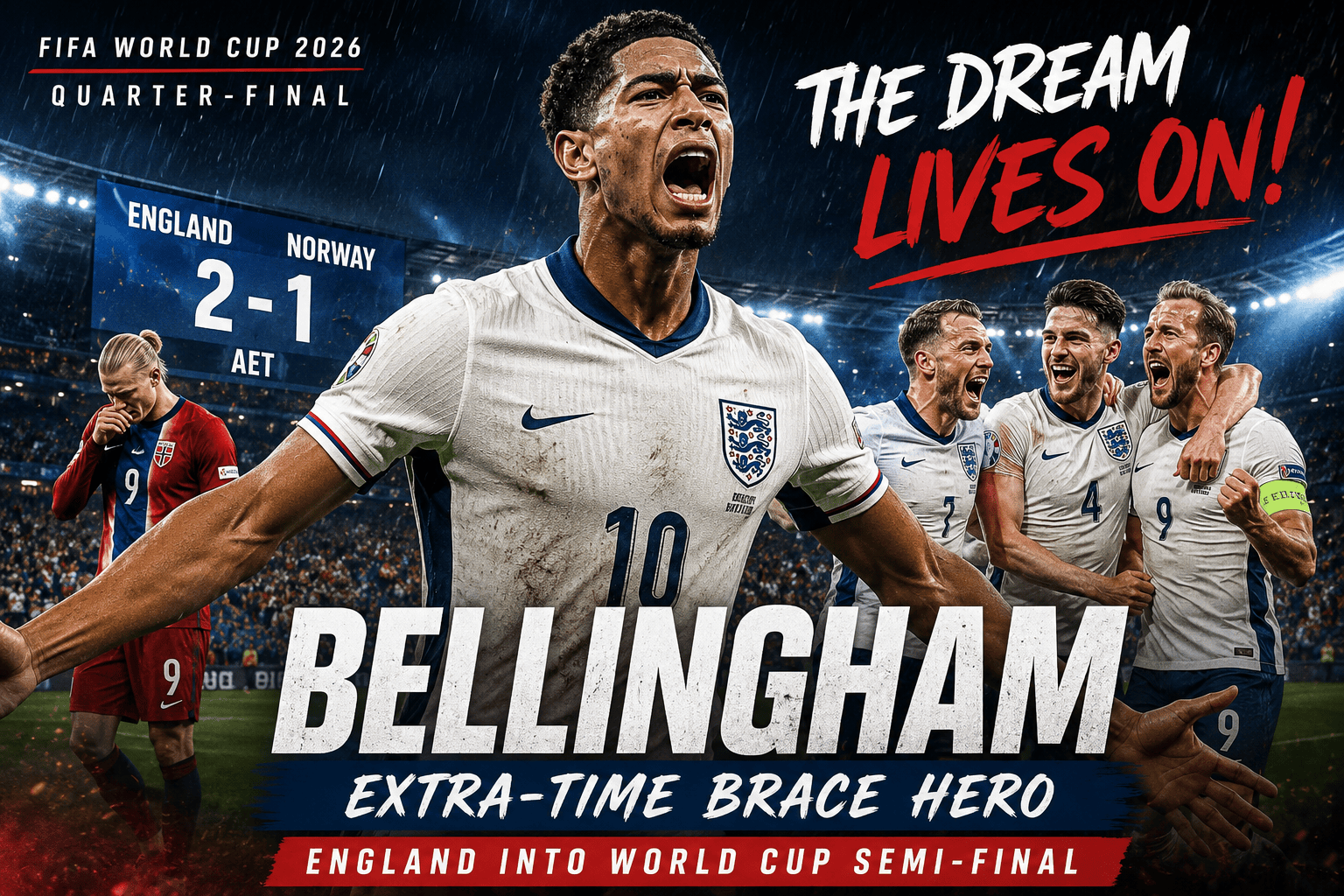 England vs Norway