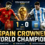Spain vs Argentina