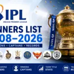 IPL Winners List