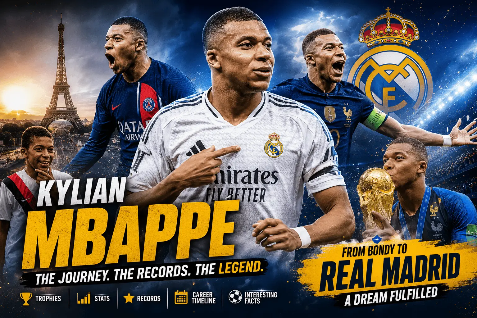 Kylian Mbappé Biography