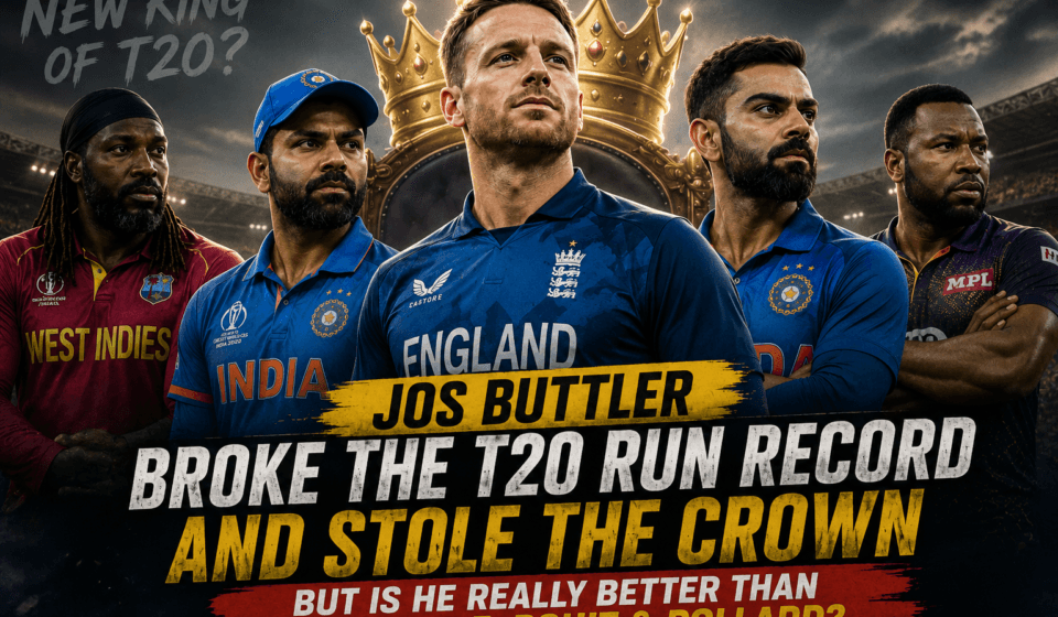 Jos Buttler Broke the T20 Run Record