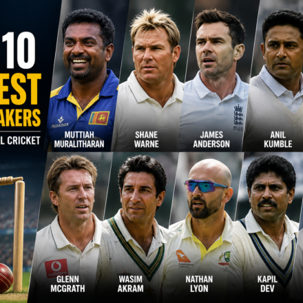 Top 10 Highest Wicket-Takers in International Cricket