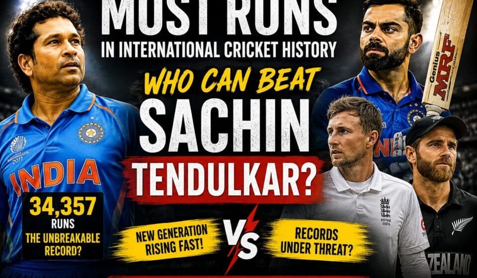 Most Runs in International Cricket History