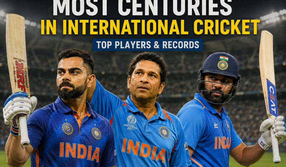 Centuries in International Cricket